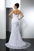 Robe de mariée longue vintage avec sans manches de tour de ceinture empire en satin - 2