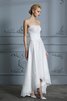 Wunderbar Romantisches Besonderes Brautkleid mit Natürlicher Taille mit Knöpfen - 4