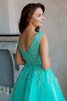 Extravagantes stilvolles Abiballkleid mit Reißverschluss - 2