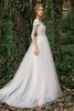 Abito da sposa moderno naturale lusso retro conservatore incantevole - 2