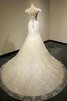 Spitze normale Taille Halle Dom sittsames modisches Brautkleid - 2