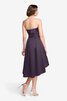 Robe demoiselle d'honneur à la mode de bustier haut bas a-ligne - 6