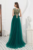 Verlockend Satin Stilvolles Bodenlanges Ballkleid mit Kristall - 4