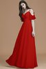 Normale Taille Prinzessin Spaghetti Träger A Linie Bodenlanges Brautjungfernkleid - 30