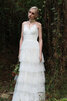 Formal Vestido de Novia en Satén de Espumoso de Hasta el suelo - 6