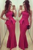 Glamouroso&Dramatico Vestido de Noche de Corte Sirena de Sin mangas de Escote halter - 1