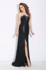 Natürliche Taile Chiffon Herz-Ausschnitt Anständiges Abendkleid mit Rücken Schnürung - 5