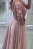 Robe de bal de princesse merveilleux a-ligne longueur au ras du sol naturel - 2
