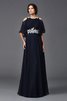 Vestido de Madrina de Corte princesa de Cremallera de Hasta el suelo de Sin mangas - 5