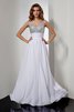 Abito da Sera Schiena Nuda V-Scollo A-Line Senza Maniche in Chiffon - 1
