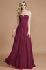 Natürliche Taile Prinzessin Bodenlanges Brautjungfernkleid ohne Ärmeln mit Herz-Ausschnitt - 10