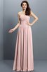 Robe demoiselle d'honneur plissé longue de princesse fermeutre eclair avec chiffon - 21