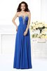 Ärmelloses Sexy Bodenlanges Anständiges Ballkleid mit Natürlicher Taille - 1