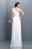 One Schulter A-Line Anständiges Brautjungfernkleid aus Chiffon mit Empire Taille - 30