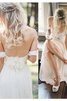 Robe de mariée nature charmeuse romantique derniere tendance avec manche courte - 5