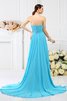 Ärmellos Plissiertes Chiffon Prinzessin A-Linie Brautjungfernkleid - 2