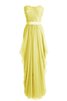 Robe demoiselle d'honneur à la mode naturel avec zip manche nulle ligne a - 14