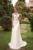 Robe de mariée elégant naturel facile v encolure en forme - 2