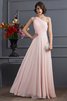 Ärmelloses Chiffon A-Line Prinzessin Modisches Abendkleid - 1