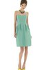 Robe demoiselle d'honneur facile avec zip de bustier - 1