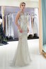 Meerjungfrau Stil Modisch Satin Attraktives Sittsames Ballkleid - 3
