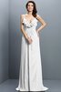 Vestido de Dama de Honor de Corte-A de Corte princesa de Cremallera de Plisado - 29
