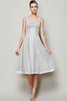 Robe demoiselle d'honneur plissé naturel avec sans manches ligne a avec chiffon - 29
