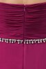 Abito da Sera A-Line con paillette Cuore alta vita con Piega in Chiffon - 5