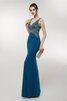 Blendend Natürliche Taile Chiffon Besonderes Romantisches Ballkleid - 2