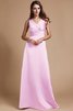 Vestido de Dama de Honor de Imperio Cintura de Sin mangas de Hasta el suelo - 22