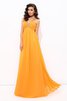 Prinzessin A Linie Ärmelloses Formelles Bodenlanges Abendkleid - 6