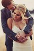 Abito da sposa seducente particolare moderno naturale con increspature favoloso - 1