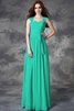 Robe demoiselle d'honneur longue de princesse de lotus en chiffon a-ligne - 15