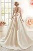 Abito da Sposa in Pizzo con Maniche Lunghe stravagante Profondo V-scollo Ball Gown in pizzo - 3