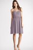 Chiffon Herz-Ausschnitt gerüschtes kurzes Brautjungfernkleid - 8