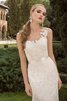 Vestido de Novia de Corte Recto de Corte Sirena en Encaje de Sin mangas de Encaje Adorno - 2