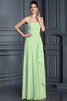 Abito da Damigella Lungo A-Line in Chiffon Principessa Alta Vita - 26
