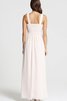 Robe demoiselle d'honneur luxueux long humble avec chiffon a-ligne - 2