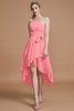 Geschichtes One Schulter Prinzessin Rocklänge-asymmetrisches Mini Brautjungfernkleid - 32
