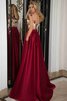 Robe de bal avec manche courte de traîne courte brodé avec perle avec décoration dentelle - 2