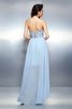 Hoch Niedrig A-Linie Kurzes Bezauberndes Cocktailkleid aus Chiffon - 2