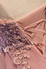 Vestido de Cóctel de Corte-A de Espalda Descubierta de De moda de Asimétrico Dobladillo - 5
