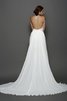 Robe de mariée luxueux vintage en chiffon de traîne mi-longue de princesse - 2