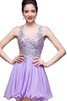 Abito Homecoming in Tulle Moderno Formale E Informale sogno Corto Anello - 1