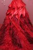 Vestido de Quinceañeras de Corte Evasé en Tul y Encaje de Plisado de Cordón - 5