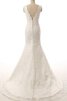 Paillette Spitze Meerjungfrau Stil Perlenbesetztes Taft Chiffon Brautkleid - 2