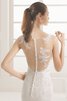 Schaufel-Ausschnitt Meerjungfrau Stil Spitze Ärmelloses luxus Brautkleid mit Applikation - 6