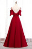 Abito da sposa splendente convenzionale moderno conotta con manica corte con increspature - 3