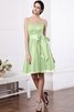 Vestido de Dama de Honor de Corte princesa de Corte-A de Escote Corazón con Cintas - 25