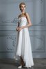 Wunderbar Romantisches Besonderes Brautkleid mit Natürlicher Taille mit Knöpfen - 6